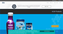 Desktop Screenshot of latvia.4life.com